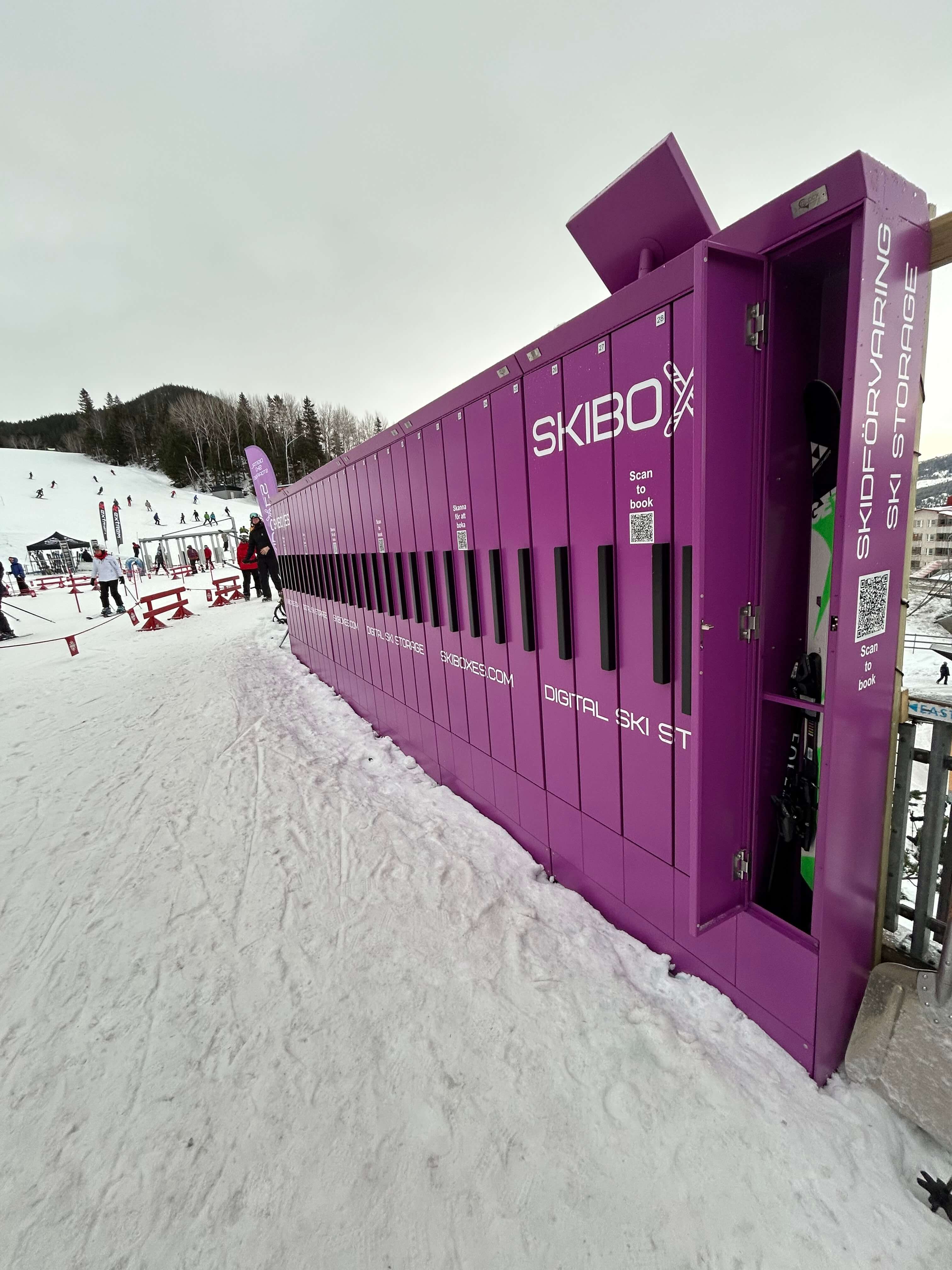 SKIBOXES lockers by Kabinbanan/VM6:an
